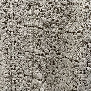 Zara Cream Crochet Detail Romper